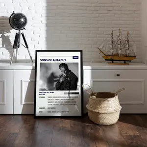 Sons of Anarchy Retro Wall Art - POSTER NO FRAME