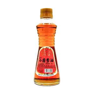 JINWEIQUAN Taiwanese Sesame Oil 217ml - Pure Cold-Pressed Black Sesame Oil for Authentic Asian Cooking