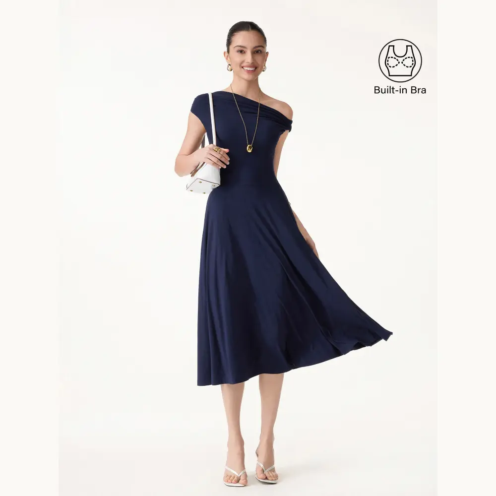 OGL SkinKiss Multi-Wear Midi Bra Dress with Pockets