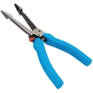 212 MAIN Forged Wire Stripper - 7.5 in., 10-20 AWG Range, Spring Handle, Wire Cutting, 1-Hand Operation
