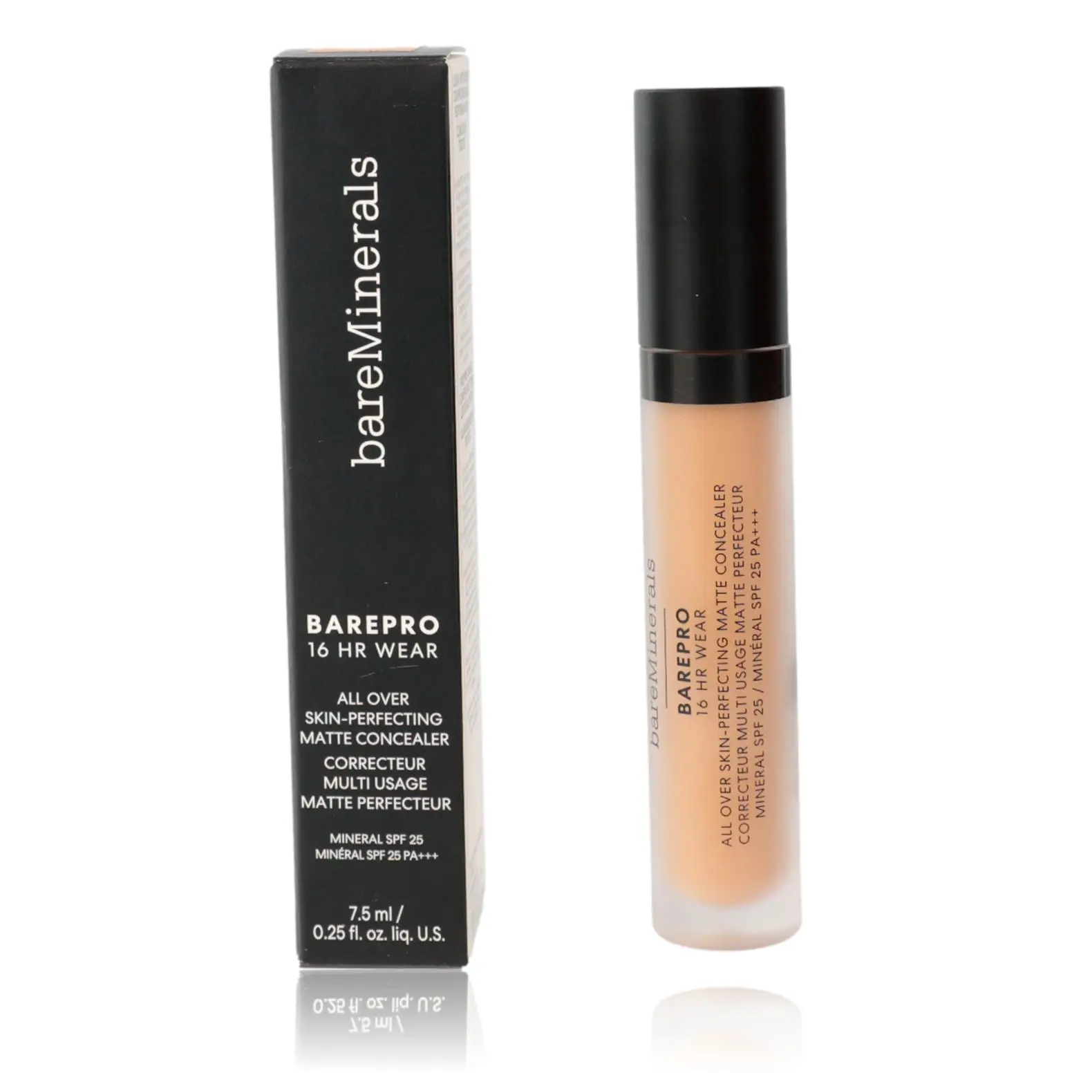 Bare Minerals BarePro 16 Hr Wear by bareMinerals, .25 oz Matte Concealer SPF 25 - Medium 300 Neutral