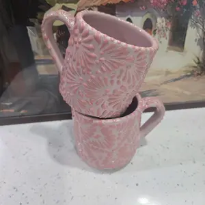 Pink Talavera Mugs