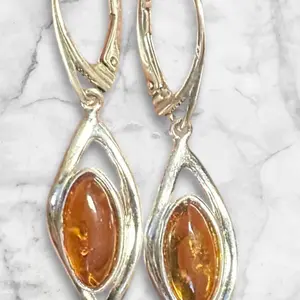 Amber Earrings