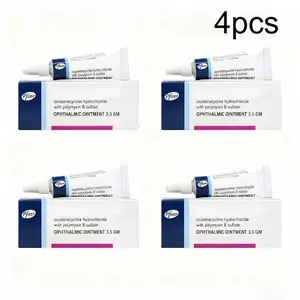 4PCS Pet Eye Care Ointment - Gently Cleans Eyes and HelpsReduce Tear Stains for Dogs & Cats, Must-Have GroomingAccessory