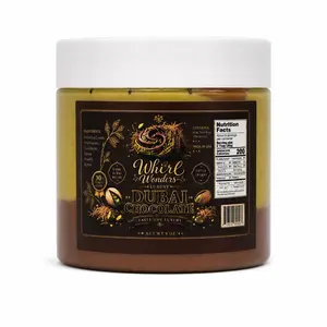 Dubai Chocolate Pistachio Spread – Real Pistachios & Crispy Katafi | Luxury Milk Chocolate Paste | 8 oz | Made in USA