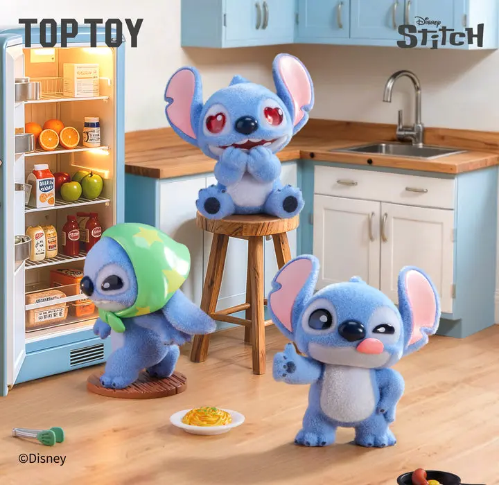 TOPTOY Disney Stitch Emoji Series Figures Blind Box