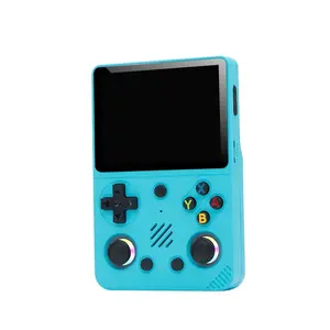 Perfect Gift, Handheld Game Console with 21000-In-1, 3.5-Inch IPS Screen, 64GB TF Card, 3000mah Battery, HDMI Output, Retro Gaming Lovers