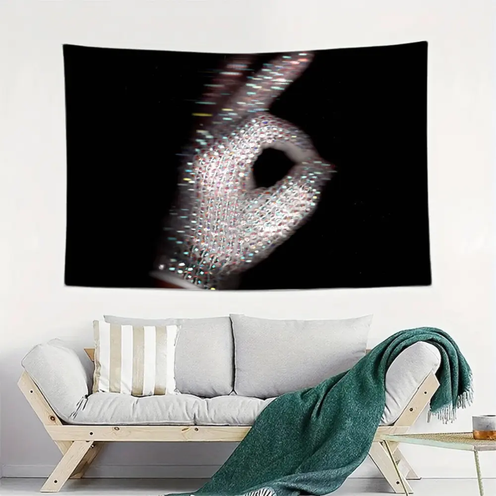 Custom Drake 'Ice Man' Album Official Pattern Tapestry, Rectangular Wall Hanging Tapestry, Premium Soft Fabric Wall Decor Tapestries, Non-Fade Art Poster Tapestry for Bedroom Living Room Dorm Home Decor, Home Wall Art Accessories