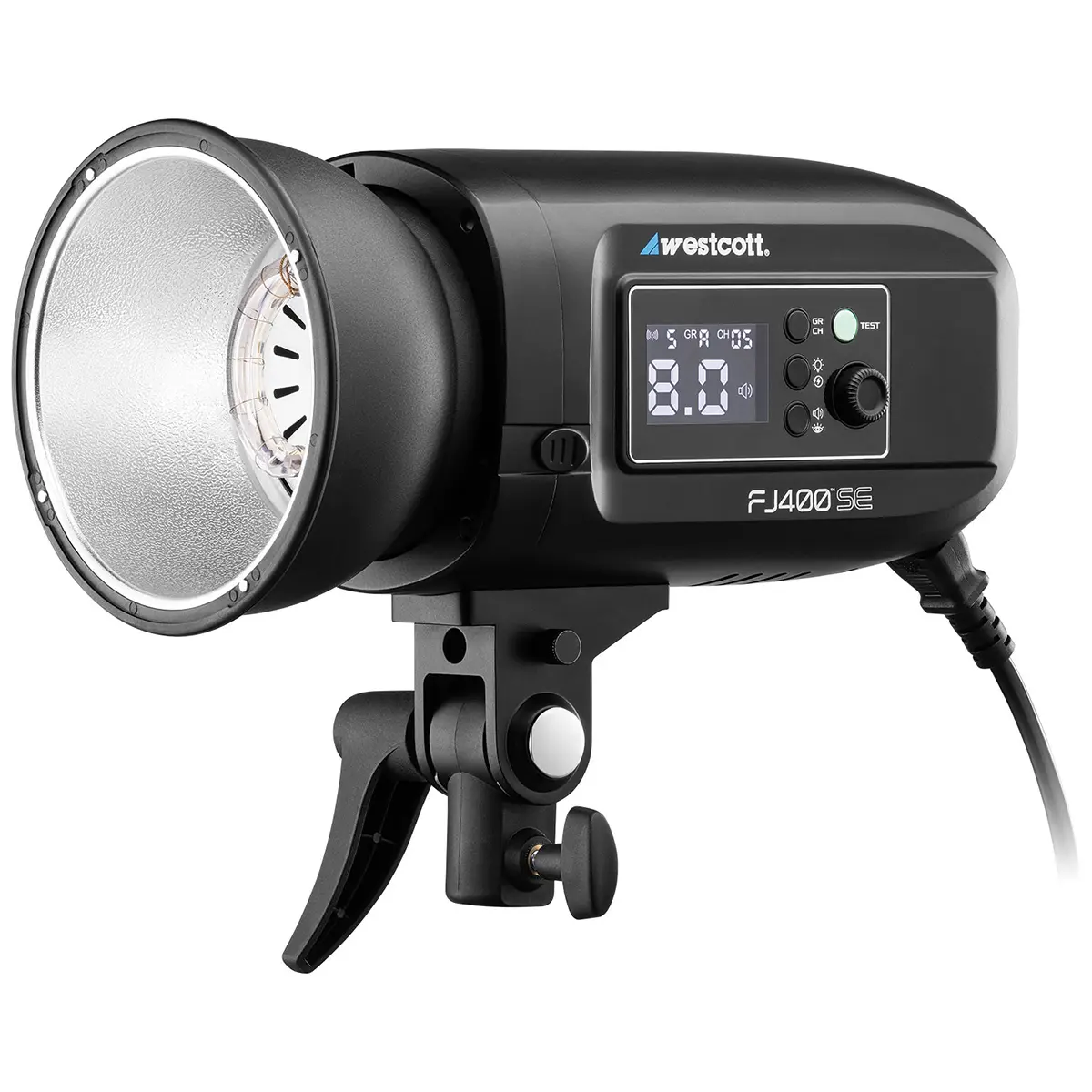 Westcott FJ400-SE 400Ws Output Daylight Studio Strobe with LCD Screen, Gel Kit, AC Powered for Photographers
