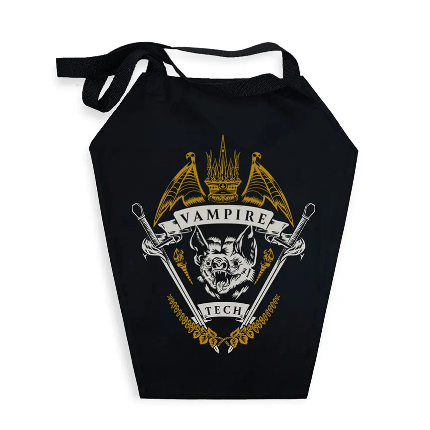 Vampire Tech Coffin Tote Bag
