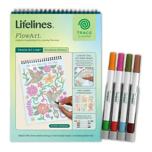 Lifelines | FlowArt | Trace-By-Line, Woodland Whimsy