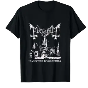 Rare MAYHEM Band Collection Black T-Shirt Sweatshirt, Unisex Cotton Fabric, Gift For Fan