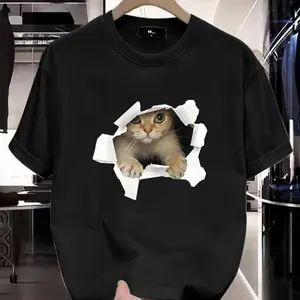 Ready to send fashion T-shirts, solid color T-shirts, women's short-sleeved neck T-shirts # T137