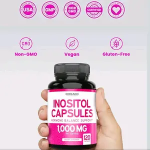 Myo-Inositol & D-Chiro Inositol Supplement for Women - Hormone Balance & Ovarian Support for Women - Ideal 40:1 Ratio, Vitamin D3 + Ashwagandha