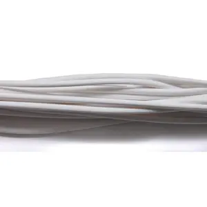 2CH112-JT: Pony Bead Lacing White Connector 2mm 5YD