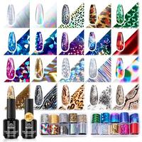 15ML Nail Foil Glue*2+Stickers*20