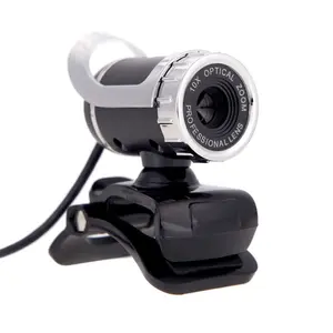 USB 2.0 12 Megapixel HD Camera Web Cam 360 Degree with MIC Clip-on for Desktop Skype Computer PC Laptop