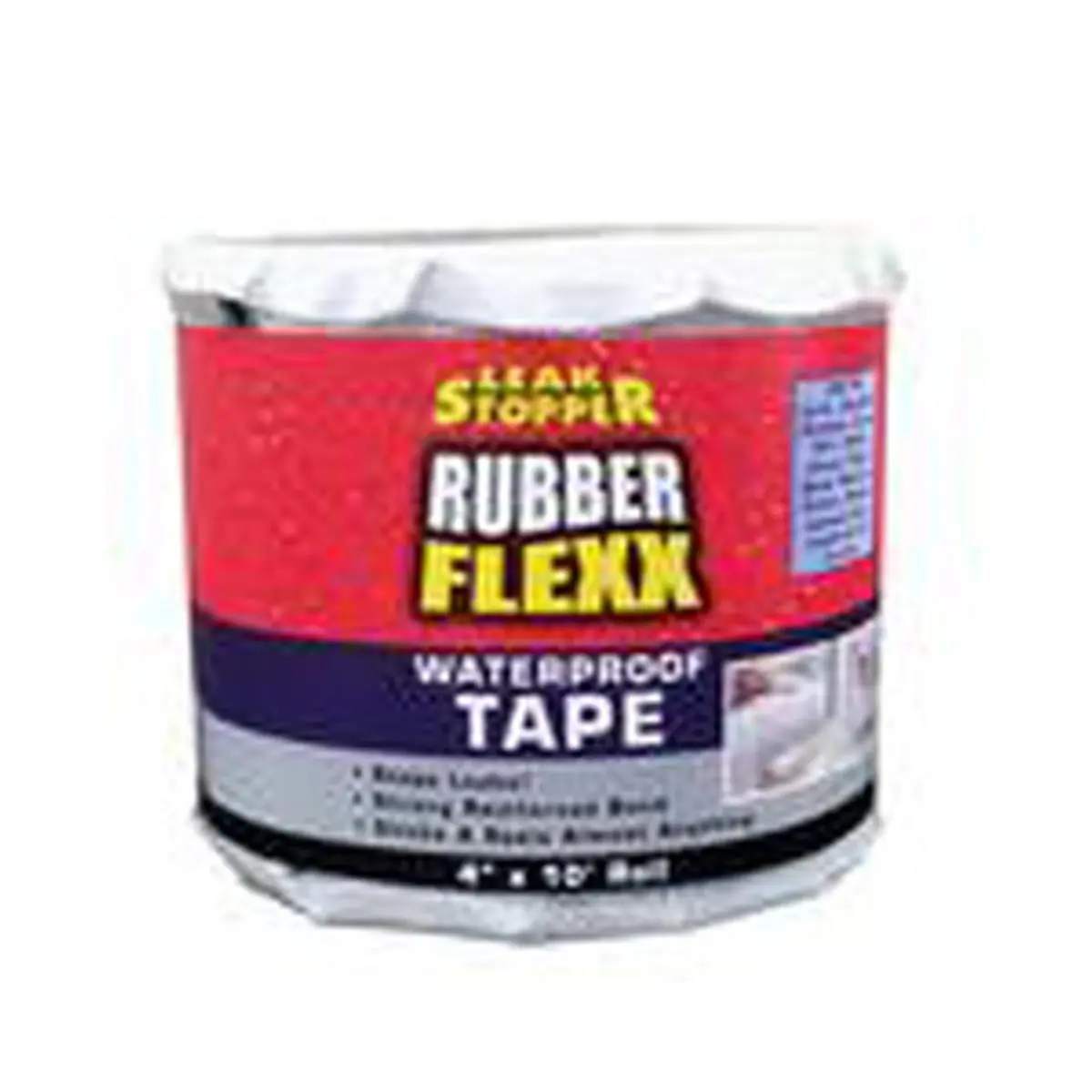 212 MAIN Industrial Marine Adhesive Tape (Model 246093) - 4" x 10' White Waterproof Rubber Flexx Multi-Surface Leak Stopper & Sealer for Windows, Skylights, Mobile Homes