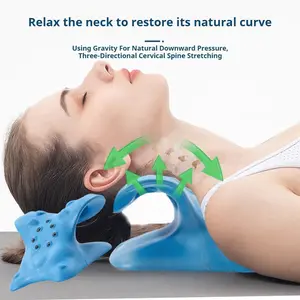2025 Upgraded Neck Massager Pillow - Doctor Recommended Cervical Relief, Heat & Shiatsu Modes, Gift for Back Pain Sufferers