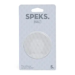 Speks Slabs Sensory Sticker Mesh Circle