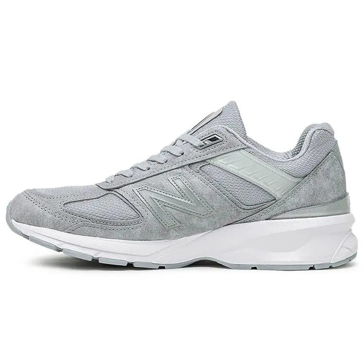 New Balance 990v5 Made In Usa Vegan Grey' Retro Low Top Running Shoes Unisex M990JS5