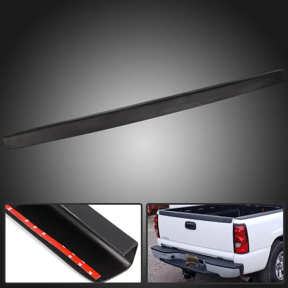 Fit For 99-07 Silverado 1500 GMC Sierra SL Tailgate Top Cover Protector Black