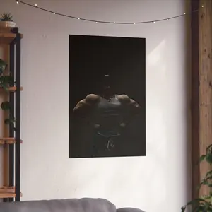 Sam Sulek Fitness Influencer Matte Vertical Poster, Gym Poster, Wall Art, Home Decor, Fitness Print 2