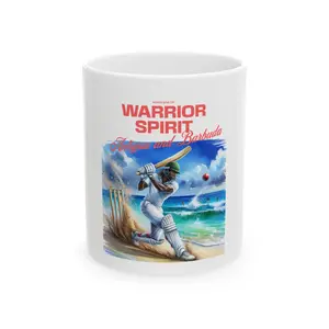 Antigua Cricket: Ceramic Mug, (11oz, 15oz)