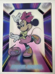 2026 Topps Disney Neon Minnie Mouse Illuminated Neon Lights PETG Acetate #NPL-15