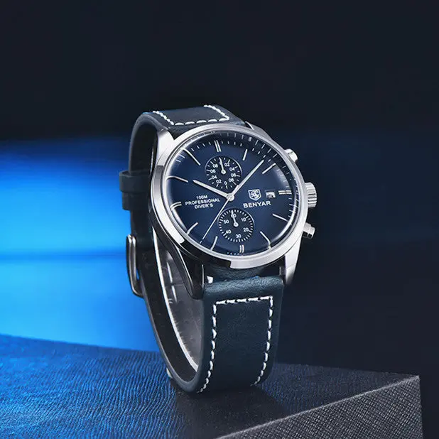 Luxury Men’s Business Chronograph Watch