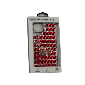 Premium Phone Case for iPhone 13 - Red Sparkle