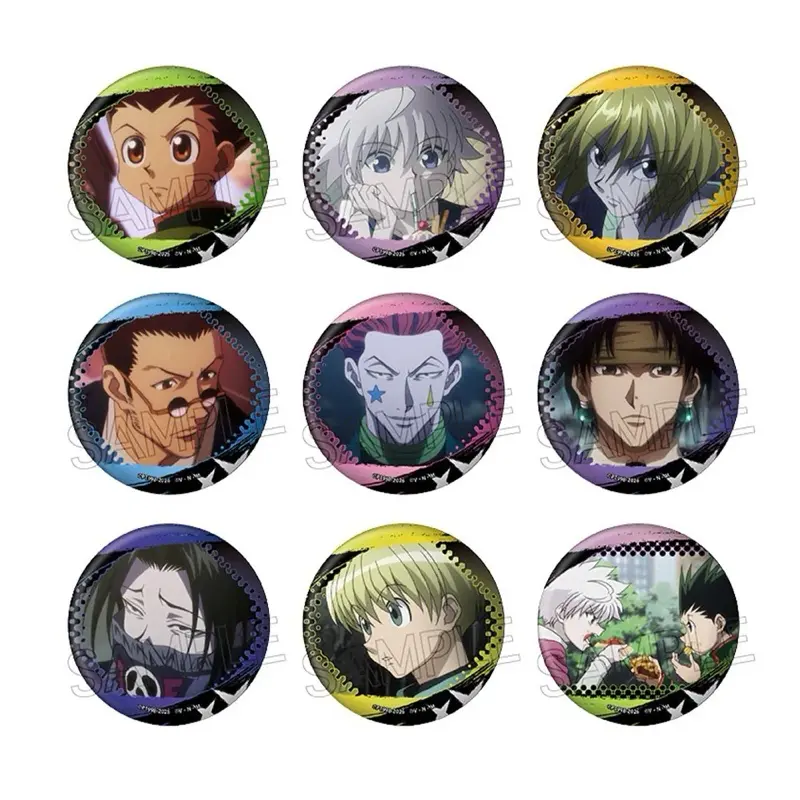 HunterxHunter Jump Shop Exclusive Hyakumenso Can Badge (Blind Pack One Pack) Made in Japan
