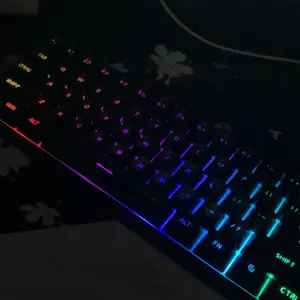 MageGee TS91 60 Percent Gaming Keyboard - 61-Key Ultra-Compact RGB Backlight Membrane PC Accessory, Ergonomic IPX4 Water Resistant for Home, Gamers (Black, Compatible with PC, MAC, PS4, Xbox 1),back to school,back to school haul