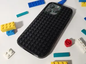 iPhone Case (LEGO Compatible) 3D Printed out of TPU