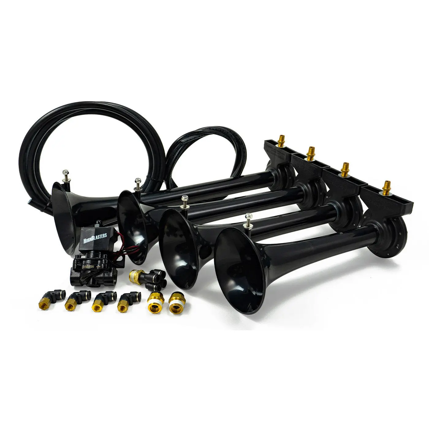 HornBlasters Shocker XL Train Horn for Truck - 12V, Individually Mounted, Lifetime Warranty, US Train Horn Chords, Lightweight Design, Precision-Tuned Sound HornBlasters Shocker XL Train Horn for Truck - 12V, Individually Mounted, Lifetime Warranty, US Train Horn Chords, Lightweight Design, Precision-Tuned Sound