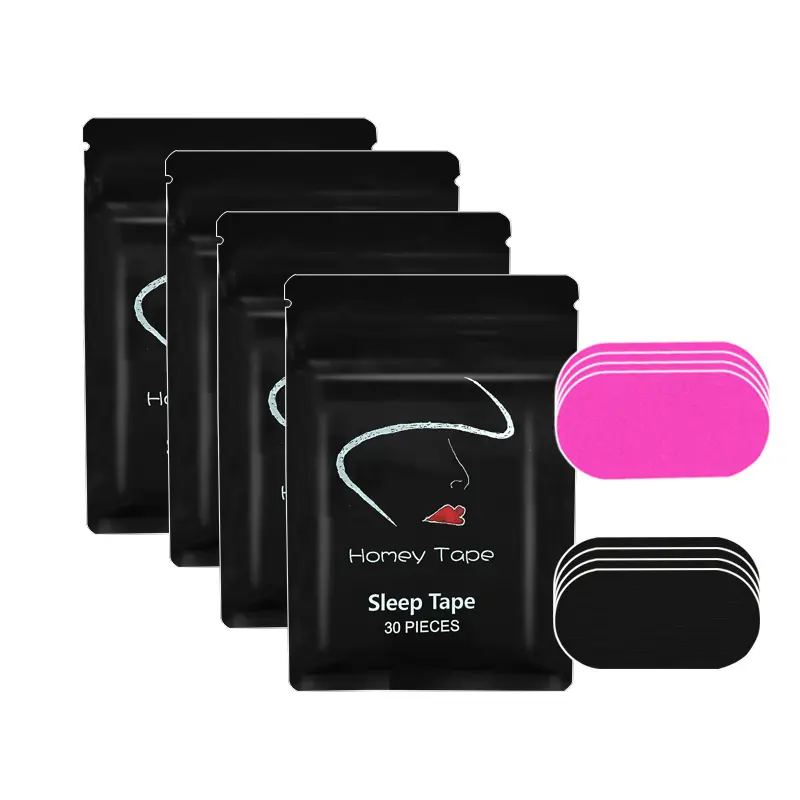 Homey Tape Silent Breathing Correction Stickers for Sleep Comfort 76x38MM 30 Pieces Enhance Quality Restful Night