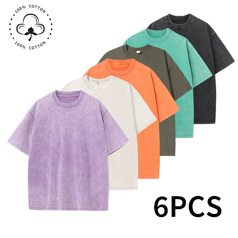 Purple + Apricot + Orange + Army Green + Grass Green + Black