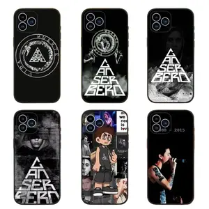Music Canserbero Phone Cases for iPhone17 16 15 14 13 12 11 Promax Pro Plus Air & Samsung Galaxy S26 S25 S24 S23 S22 S21 EDGE Ultra Plus FE Clear TPU Shockproof Protective Cover Gift For Birthday Thanksgiving Christmas Halloween