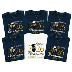 Custom Graduation Family Shirts 2026 Squad, Personalized Grad Party Tee, Matching Family Outfit, Senior 2026 Shirt