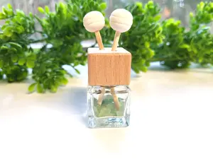 Mini Crystal Oil Diffuser | Natural Car Freshener, Essential Oil Air Freshener, Crystals in Small Aroma Diffuser, Crystal Wood Oil Diffuser