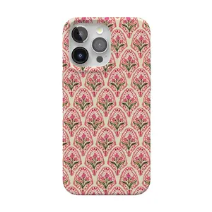 Casely iPhone 15 Pro Case | Jenna Palek x Casely | Tulip Tapestry | Compatible with MagSafe | Classic Ultra Thin Design