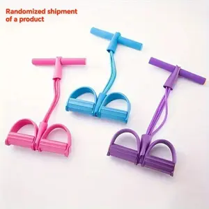 Viral Foot Pedal Resistance Band Puller | Space-Saving Home Gym for Leg Workouts, Core Strength & Full Body Toning | Non-Slip Portable Fitness Gear, Workout Bands, Home Workout Equipment