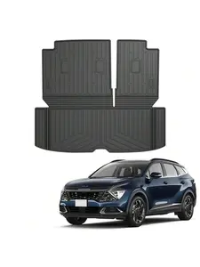 Cargo Mat, All Weather TPE Cargo Liner Compatible With 2022 2023 2024 Nissan Pathfinder Trunk Mat, Cargo Liner With Backrest Mat, Nissan Pathfinder Accessories