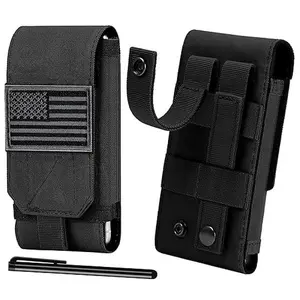 Double Phone Case with Waist Bag – Large Capacity Storage Pouch, Multi-Functional Mobile Organizer for Work, Hiking, Camping & BBQ – Unisex Gift, Fits 2 Phones, Wallet, Keys, Portable Outdoor Waist Pack for Men Women tiktokshopspringglowup outdoorfun