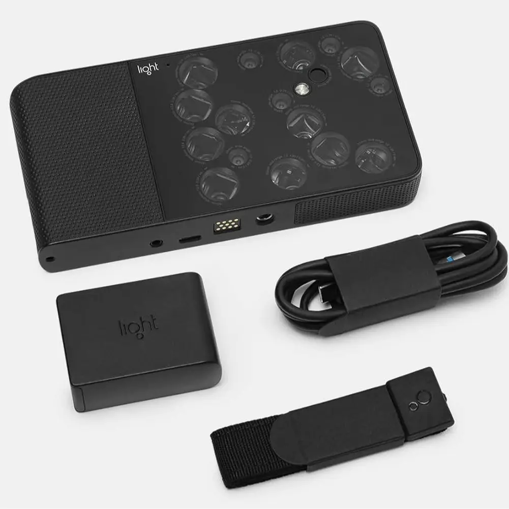 Light L16 - 4K Multi-Lense 52MP Pocket-Sized DSLR-Quality Camera with ...