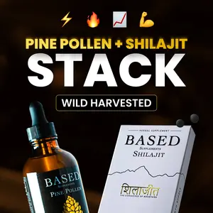 Pine Pollen & Shilajit Tablets Bundle