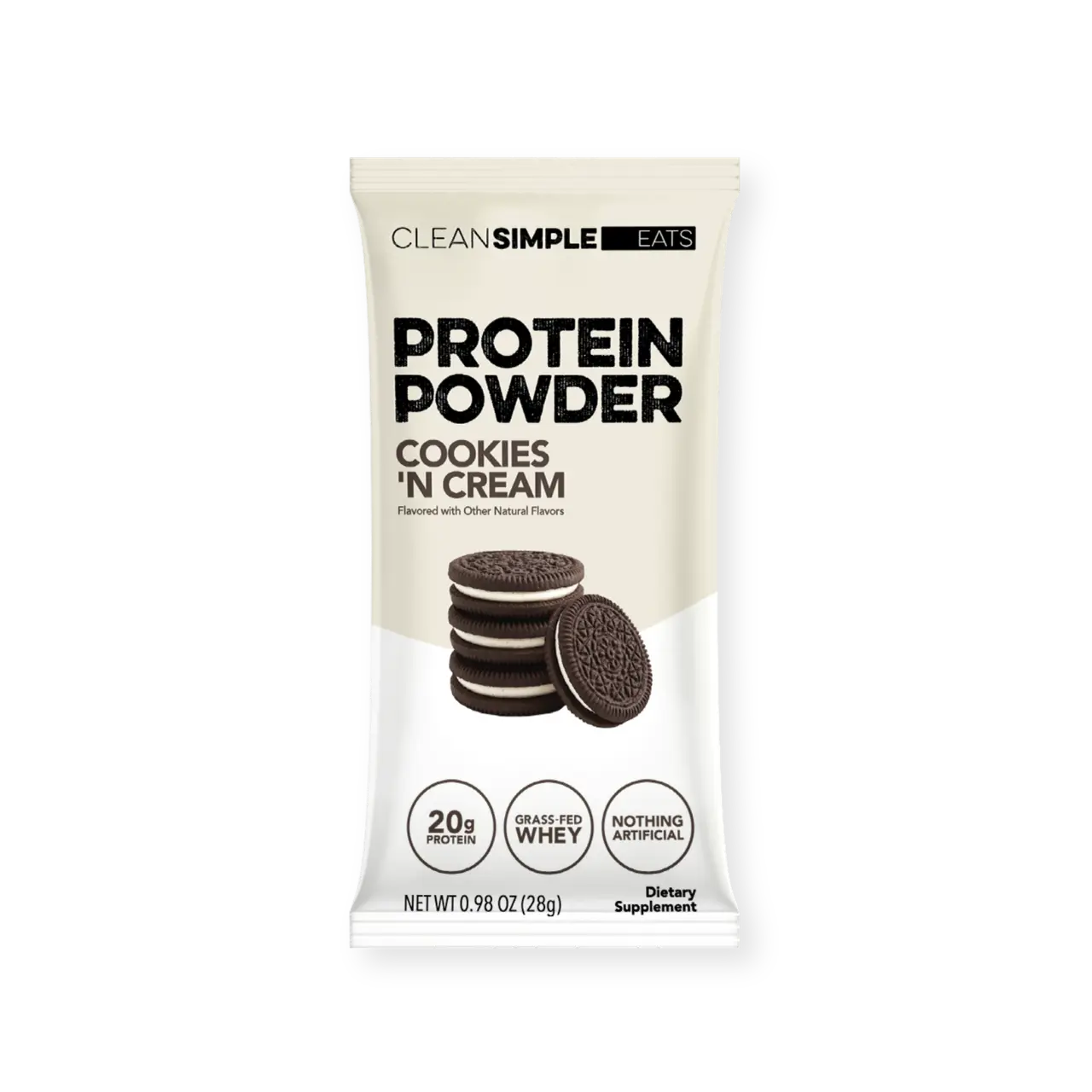 Protein Powder: Cookies 'N Cream Single Serving Stick Pack (Tik Tok Exclusive)