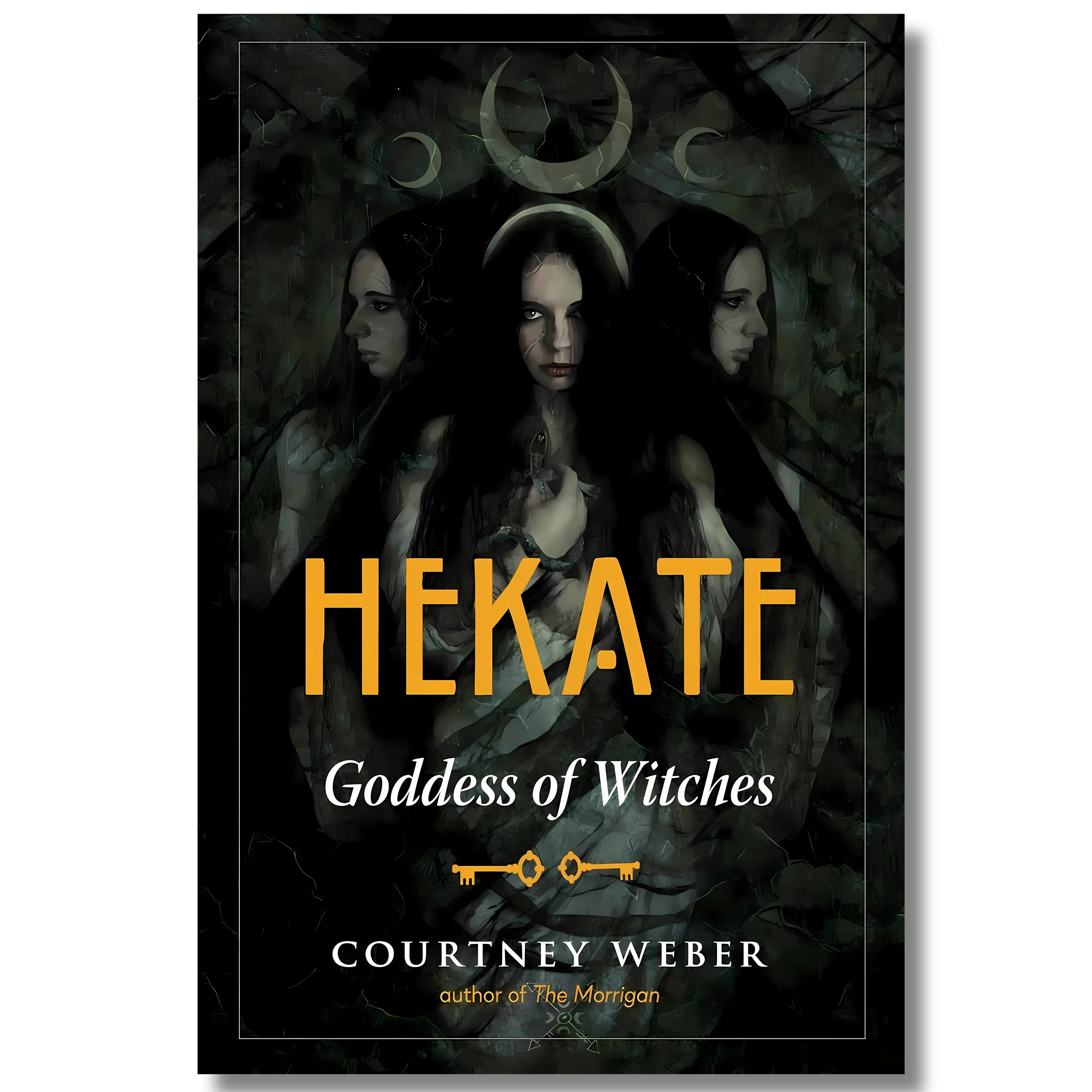 Hekate: Goddess of Witches Grimoire by Courtney Weber (Paperback) - Ancient Mythology Insights, Contemporary Connotations, Personal Rituals for Spiritual Path, Accessible Journey for Witchcraft Enthusiasts with Magickal Ethics