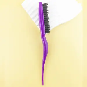 2-Pack Long Hair Brush Set, Styling Comb for Voluminous Hairstyles, Three-Row Detangling Brush, Heatless Finishing Tool