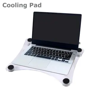 3 Fans USB Cooler Cooling Pad Stand LED Light Radiator for Laptop PC Notebook